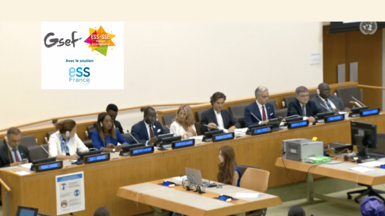 Adoption d’une résolution sur l’Économie Sociale et Solidaire (ESS) par l’assemblée générale des Nations Unies