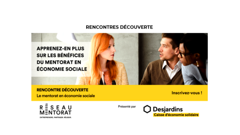 Rencontres découverte sur le thème du mentorat