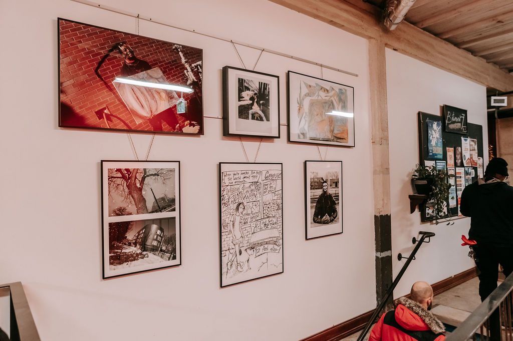 Corridor dans le Bâtiment 7 à Montréal