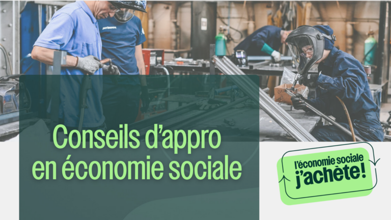 Conseils d’appro en économie sociale