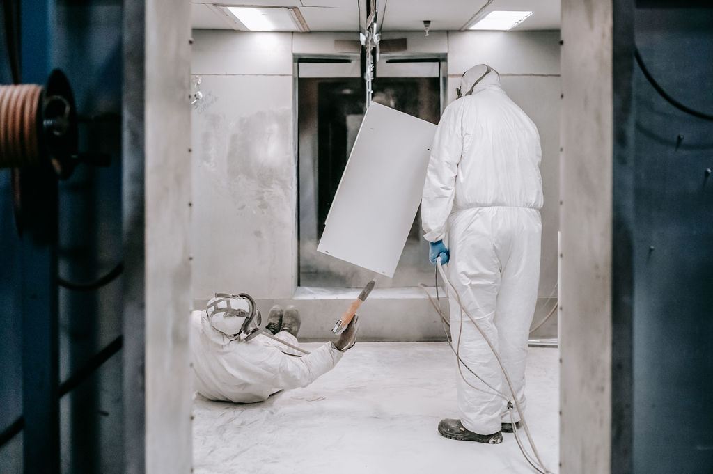 ZOne de peinture chez Formétal