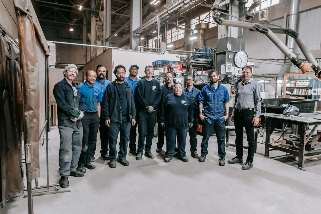 Équipe de travail chez Formétal