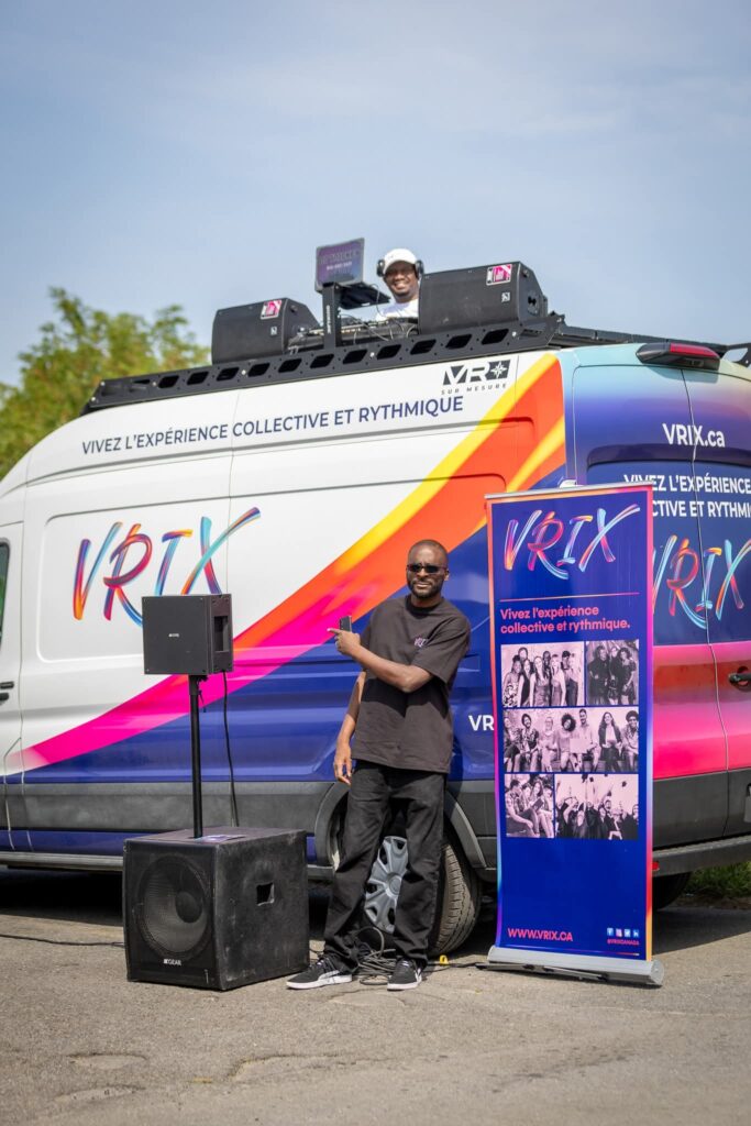 Camionnette évènementielle de Projets Vrix